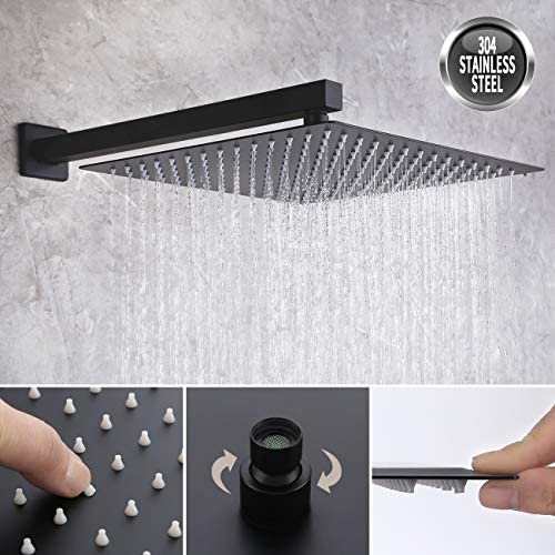 KES Shower System with 12-inch Rainhead Shower