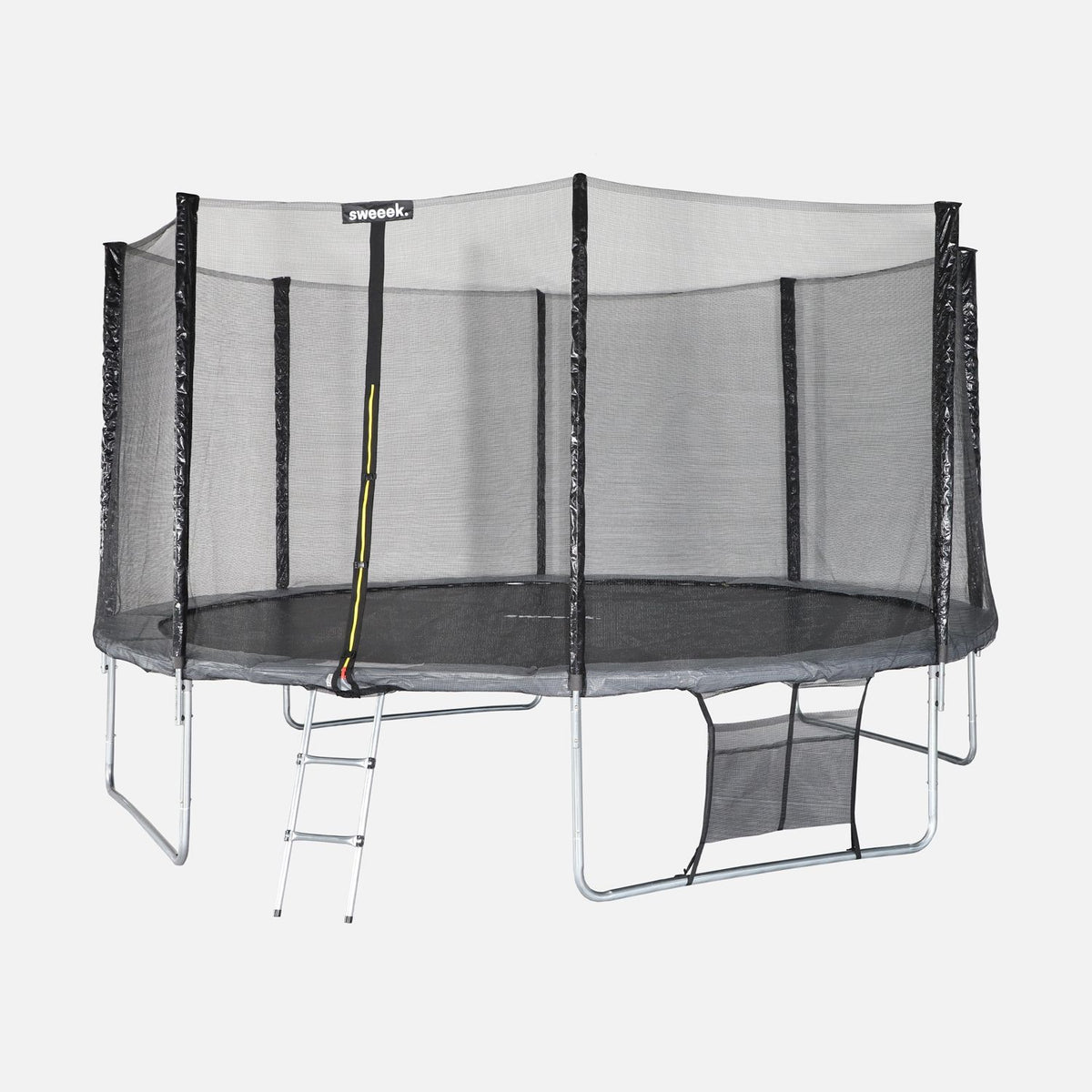 Trampoline With 430cm Accessories Pack, Grey