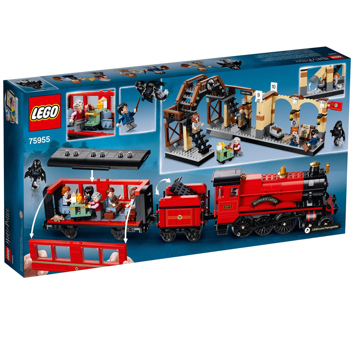 LEGO Harry Potter Hogwarts Express 75955 - Toy Train Building Set