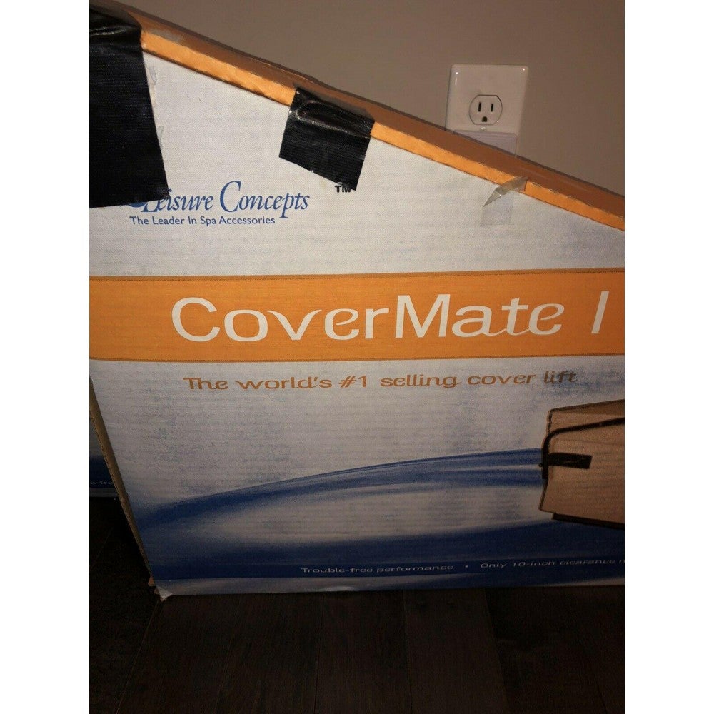 Leisure Concepts CoverMate I 1 Hydromassage Spa Cover with Extended Pivote and TowelMate