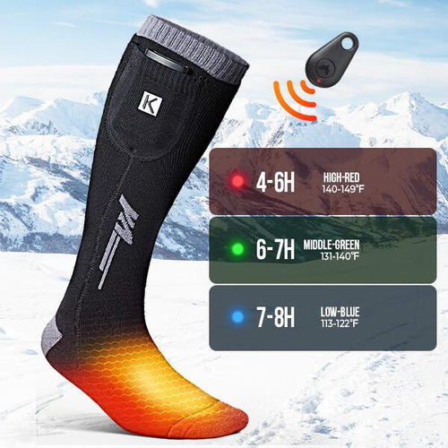 (Free Gift) High-Gama Hot Socks with Rechargeable Battery and Remote Control
