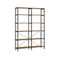 6 Levels Bookstore Rustic and Black Brown