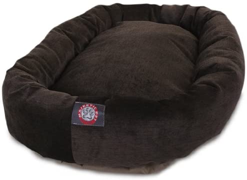 Majestic Pet Villa Bed for Bagel Dogs - 124; Donut-shaped Calming Bed, Multiple Tongs and Colors