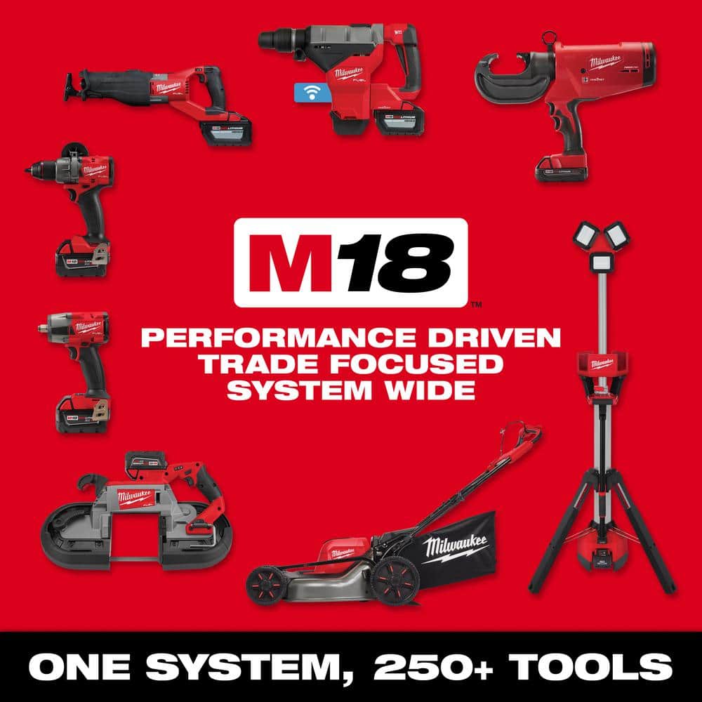 18V M18 wireless combined kit with lithium battery (6 tools) with two 3.0 Ah batteries, 1 charger, 1 tool bag 2696-26