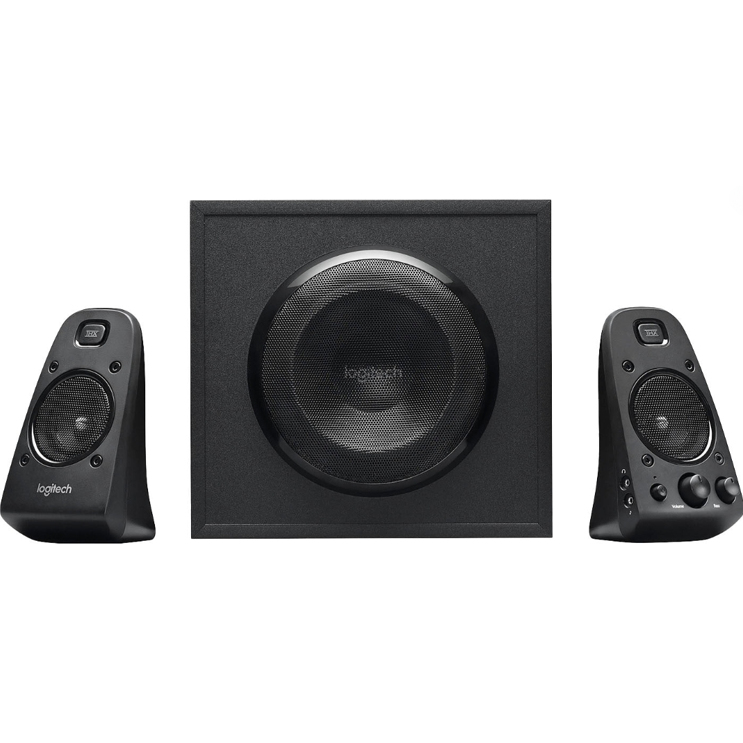 Logitech - Speaker System 2.1 Z623 (3 pieces) - Black