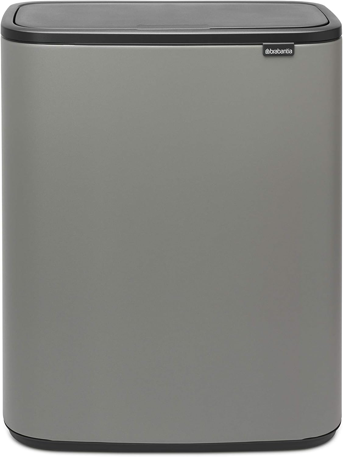 Brabantia Dustbin, Matte Steel, Anti-Fingerprint, 2 x 30 L