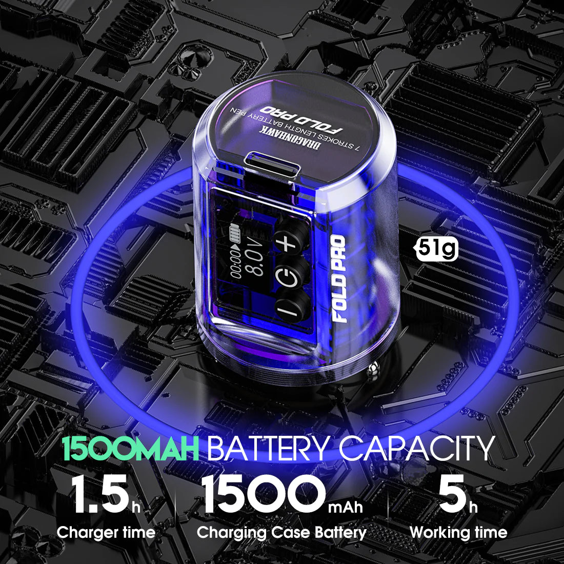 Battery replacement for Fold Pro