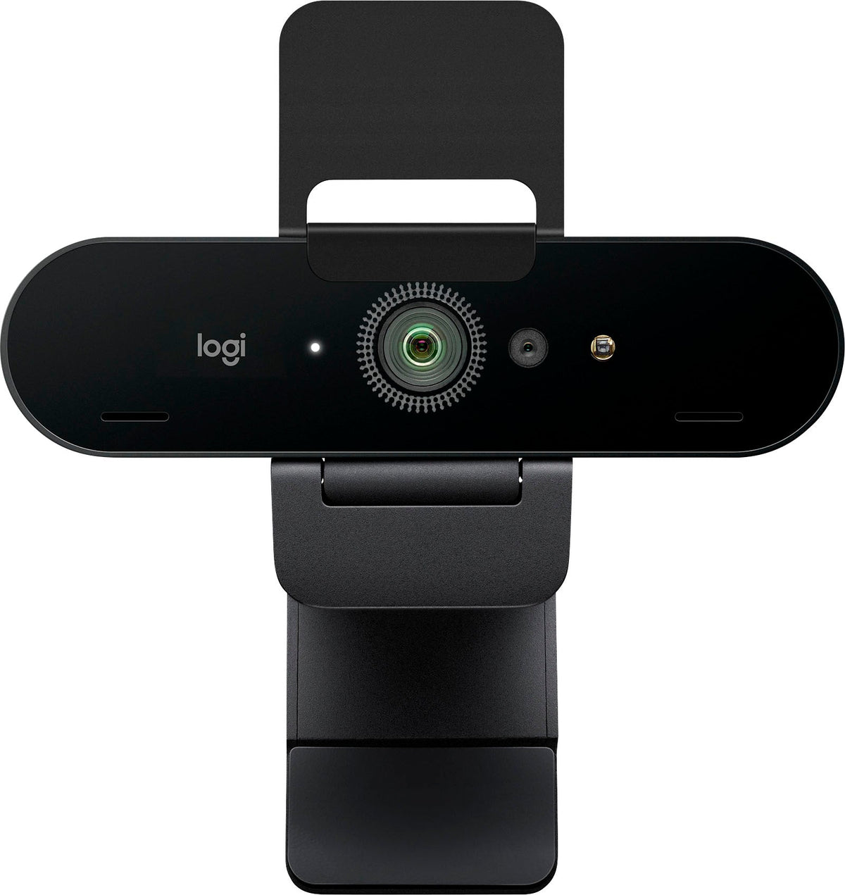 Logitech - Webcam 4K Pro 4096 x 2160 with Microphone with Noise Cancellation - Black
