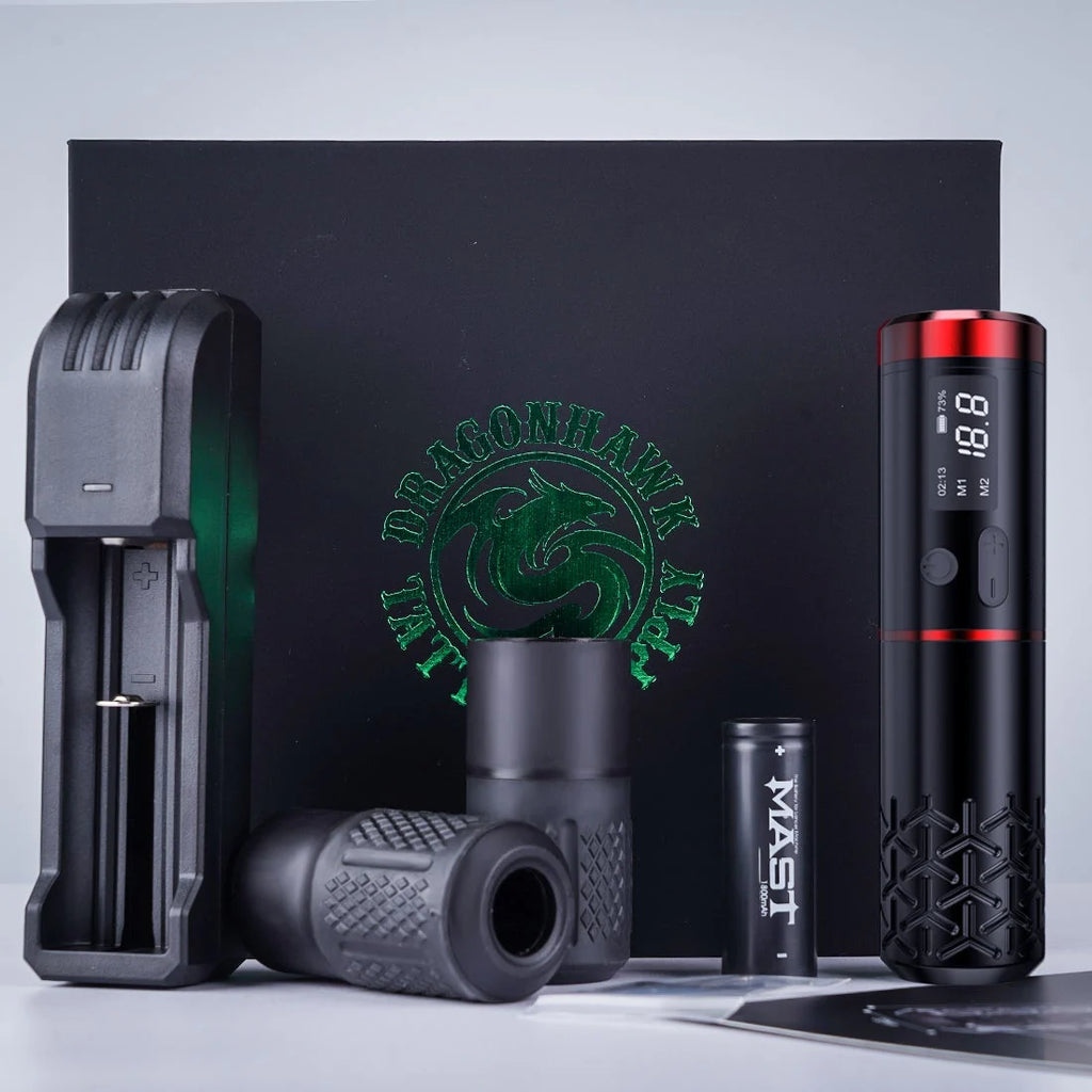 Hydraulic Pen Tattage Machine Dragonhawk Armor Pro