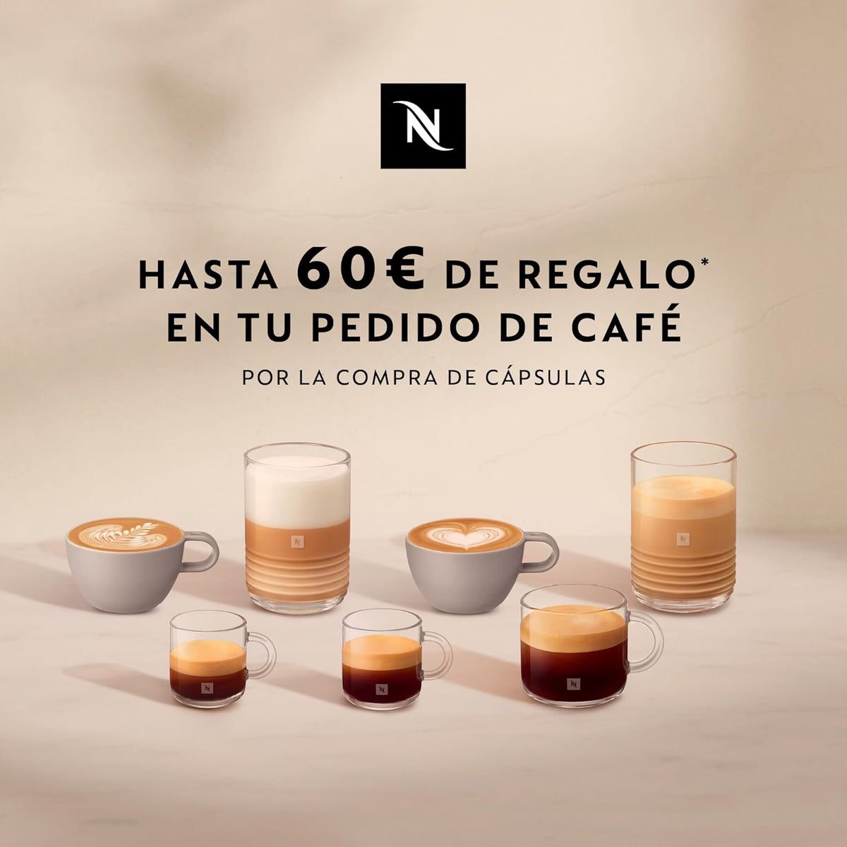 Nespresso de 'Longhi Inissia EN80.B for Nespresso capsules, 19 bar, automatic off, black