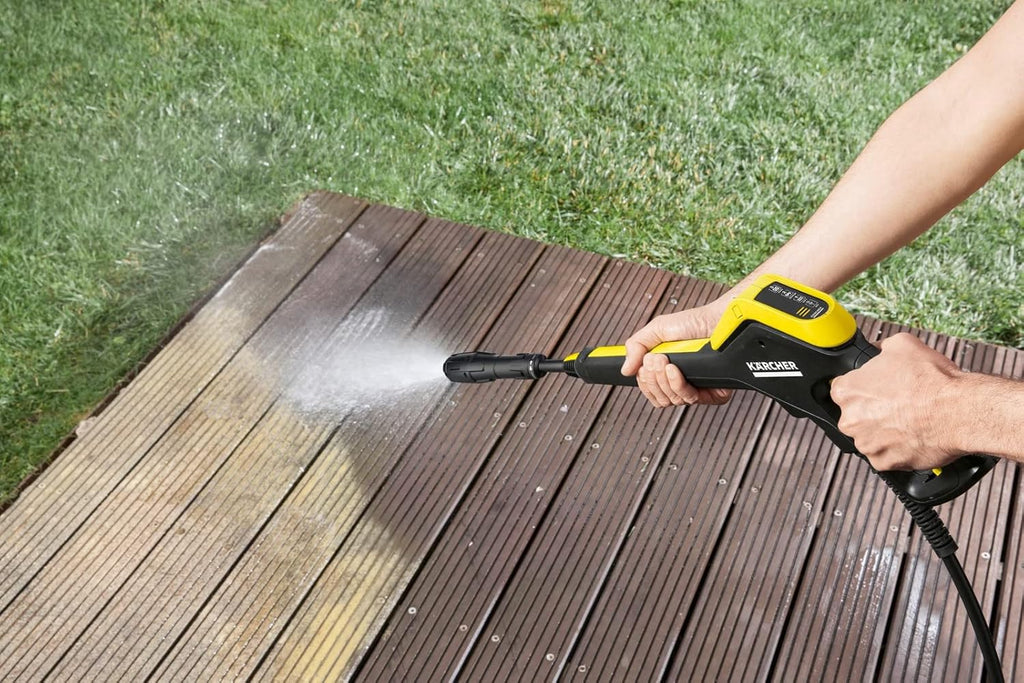 Kärcher Hydro-cleaner K 4 Power Control, pressure: 130 bar, flow: 420 l / h, performance: 30 m ² / h, water filter, 11.5 kg, high pressure gun and hose, turbo nozzle, pulverizer
