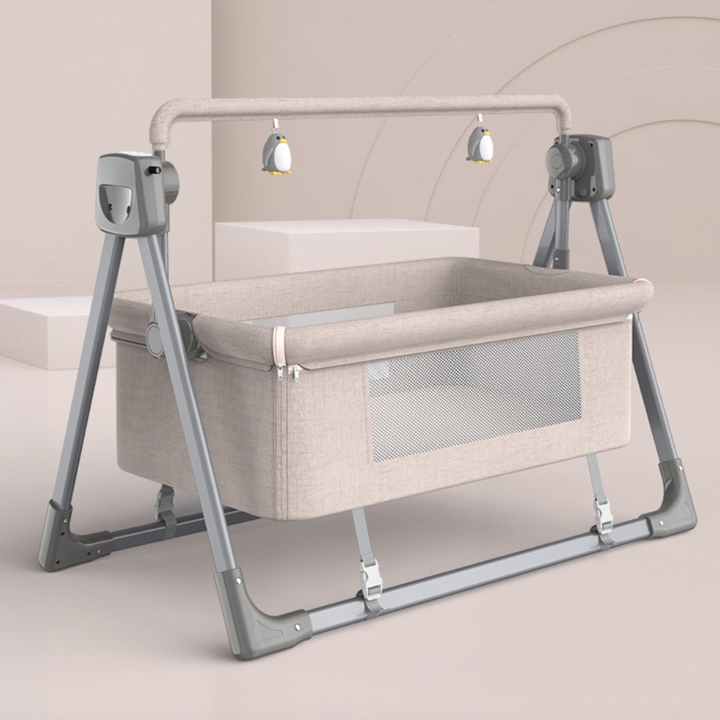 Intelligent Electric Cot Game for Baby with Music, Cot, Pendant and Cot Clothing for Warehouse