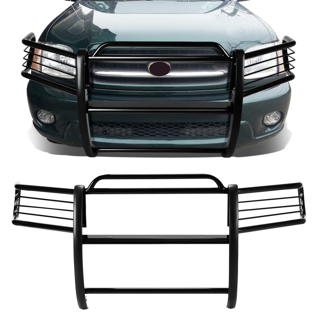 Rejilla Protector and Front Kojem Black Steel Pumps for Toyota Tundra 2000- 06 and Sequoia 2001- 04