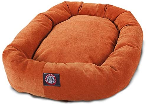 Majestic Pet Villa Bed for Bagel Dogs - 124; Donut-shaped Calming Bed, Multiple Tongs and Colors