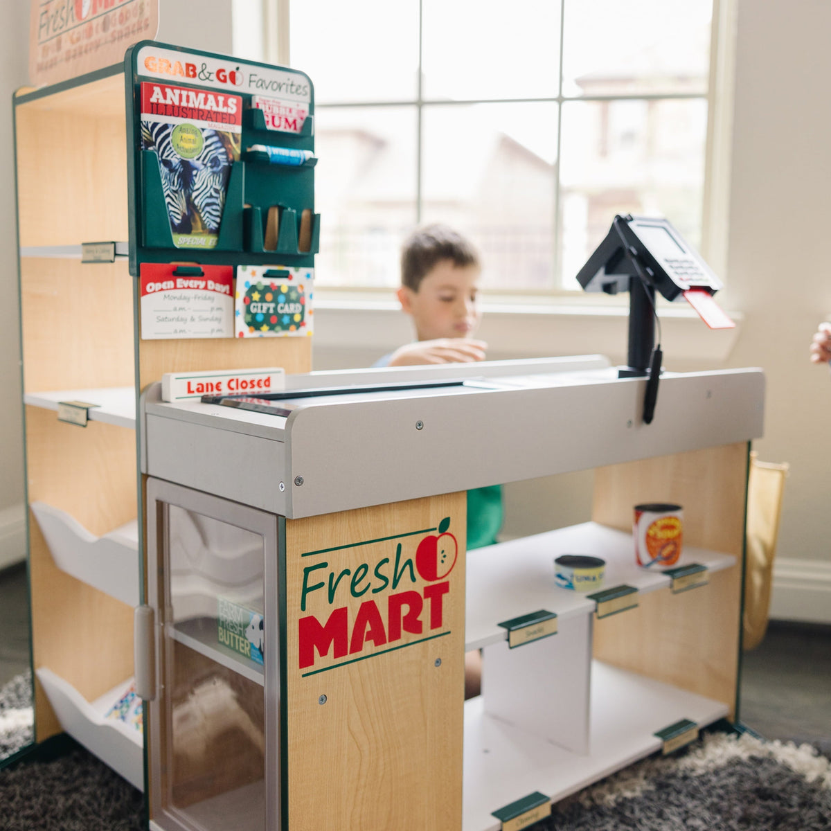 Melissa & Doug Comestible Store Fresh Mart Independent Wood