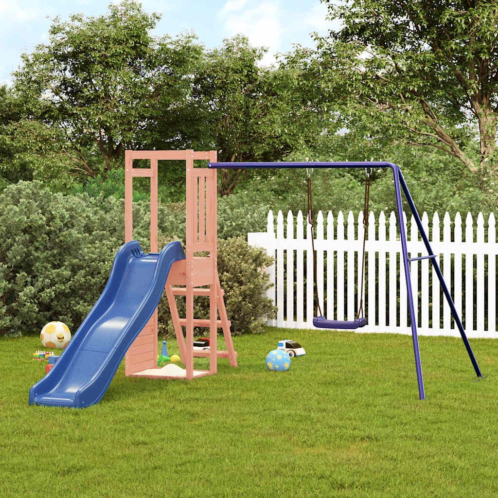 Children's Park from Exterior Wood Maciza Douglas Vidaxl