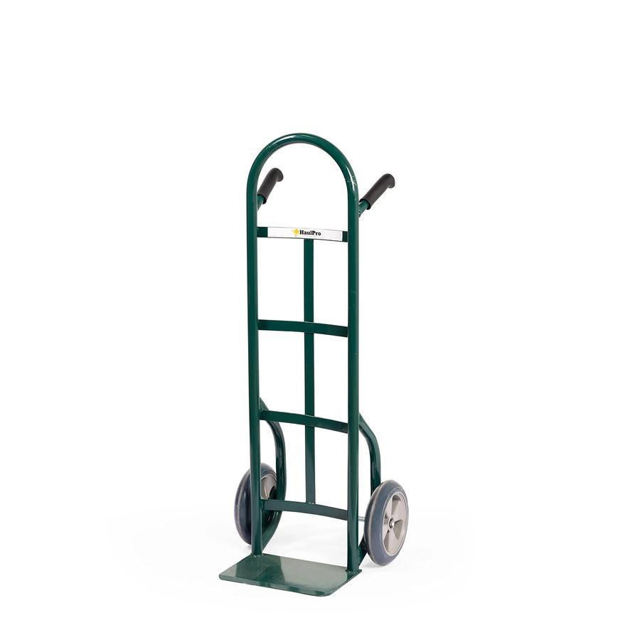HaulPro Duty Carrier with double handle - Steel Carrier to move objects - Capacity 800 pounds - 10 inch rubber wheels