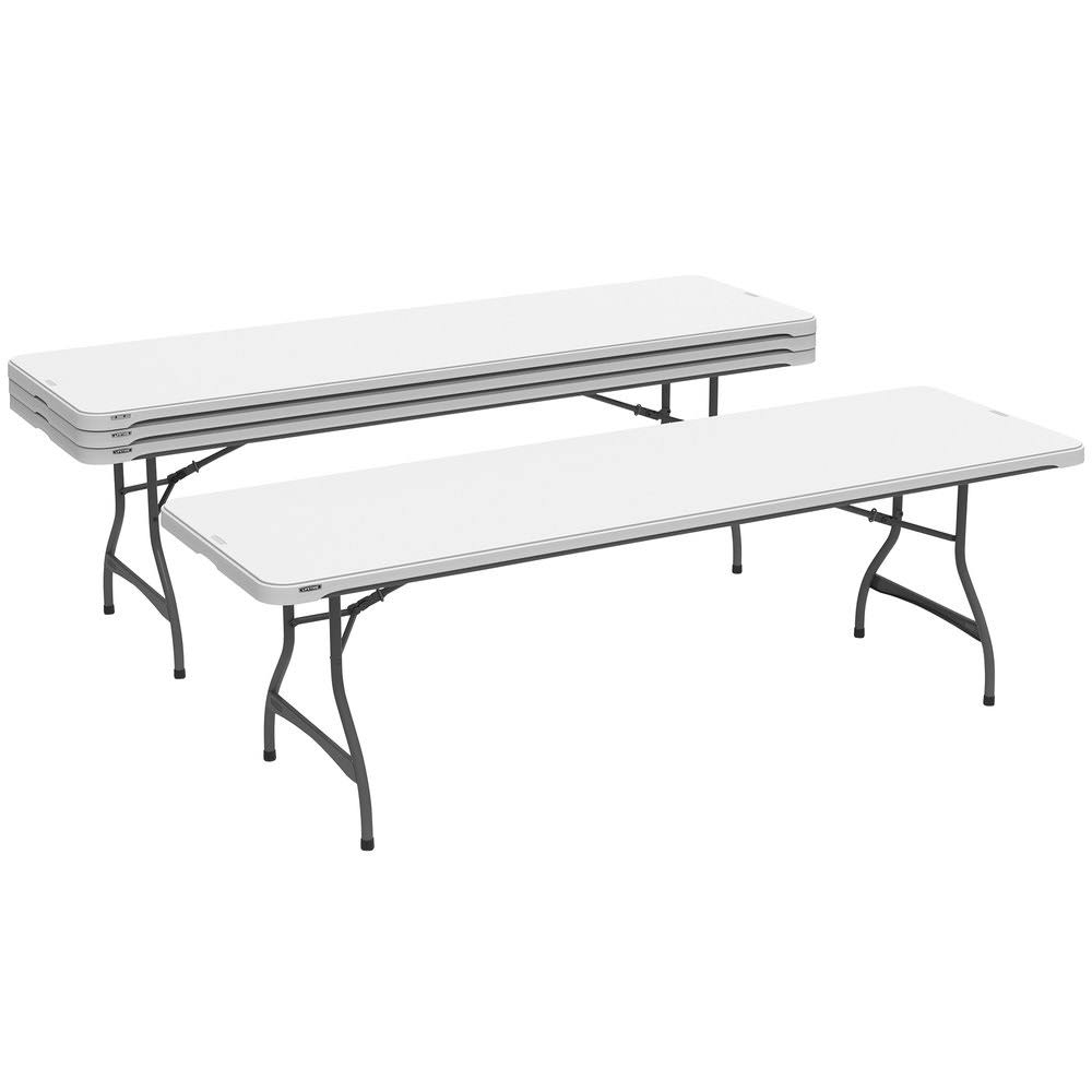 Lifetime 4-Table Appilable 8-foot - White (80344)