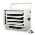 Woven heater with KEN BROWN Forged Fan 3000 / 4000 / 5000W with Double Pit Controls for Garage, Workshop, Storage or Storage Area, ETL Security Certification