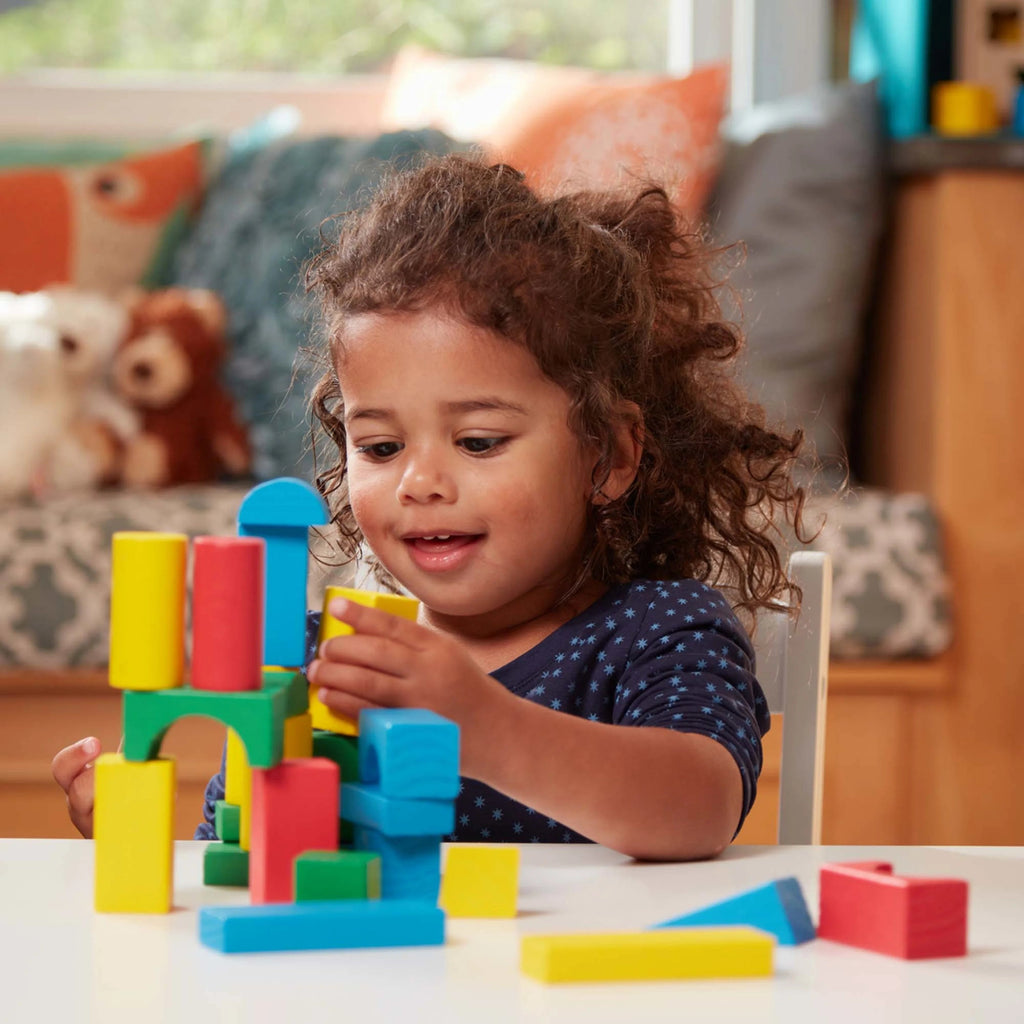 Melissa & Doug 100 Wood Blocks