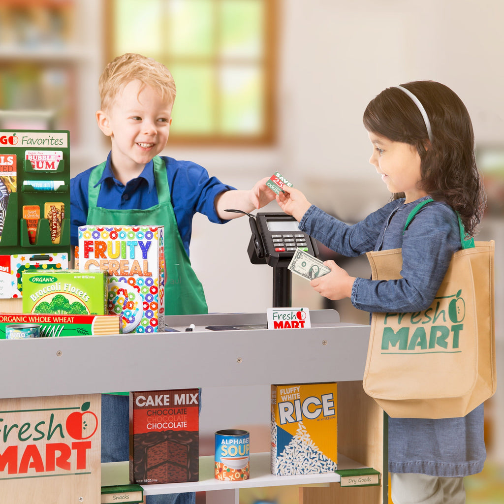 Melissa & Doug Comestible Store Fresh Mart Independent Wood