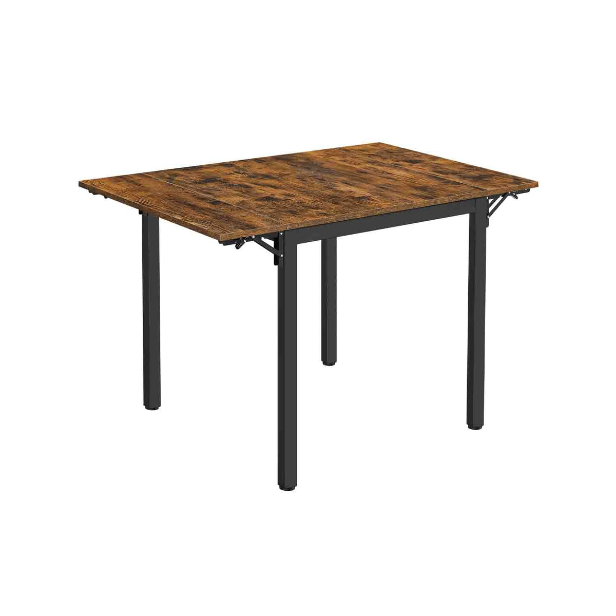 Rustic and Black Brown Dining Table
