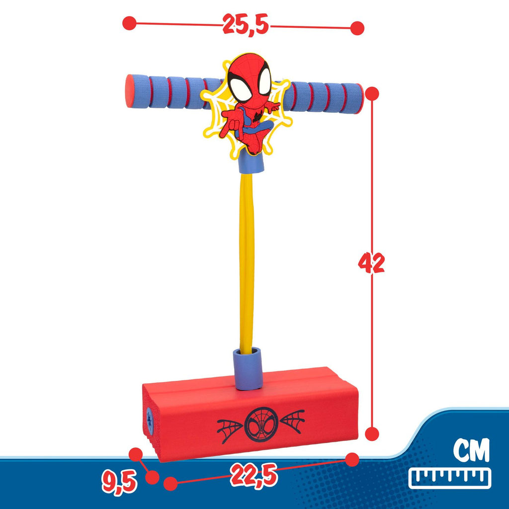 Spider and His Superteam Pogo 3d Jumper