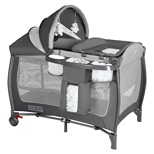Kinder King Adjustable Portable Cot