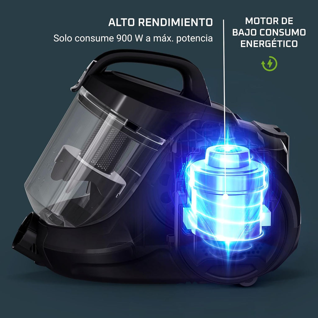Rowenta Swift Power RO2981 Total Care - Scan Without Bag with Cyclone System