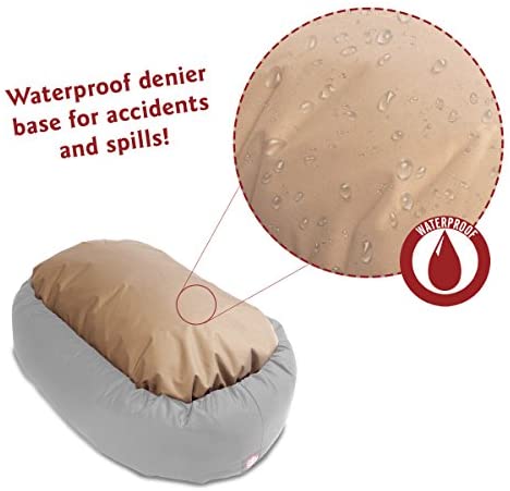 Majestic Pet Villa Bed for Bagel Dogs - 124; Donut-shaped Calming Bed, Multiple Tongs and Colors