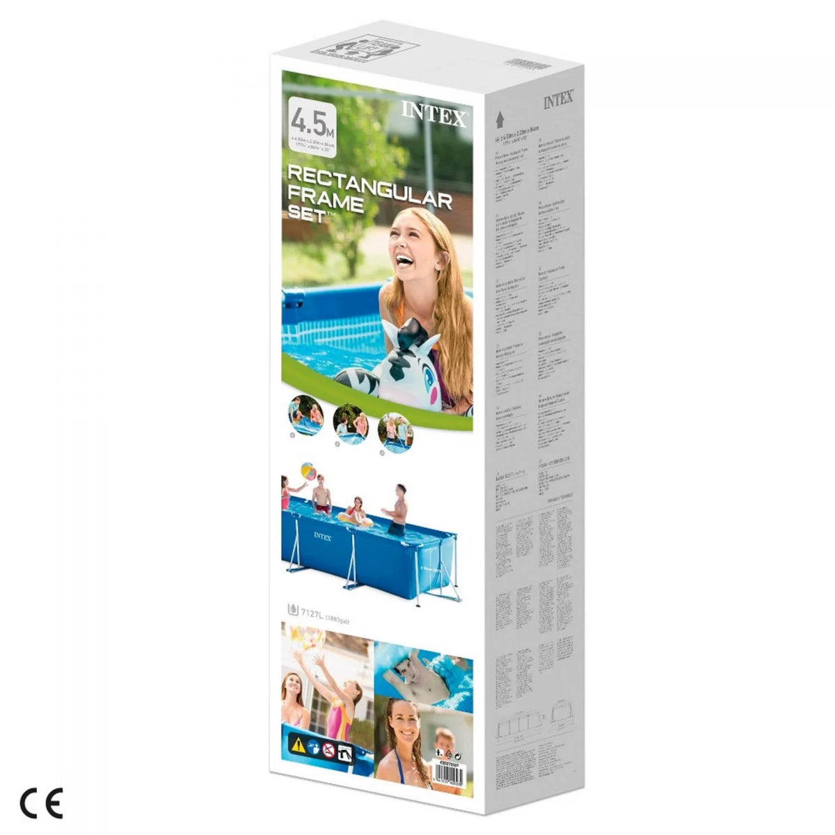 Dismountable pool Tubular Smart Small Frame 450x220x84 cm