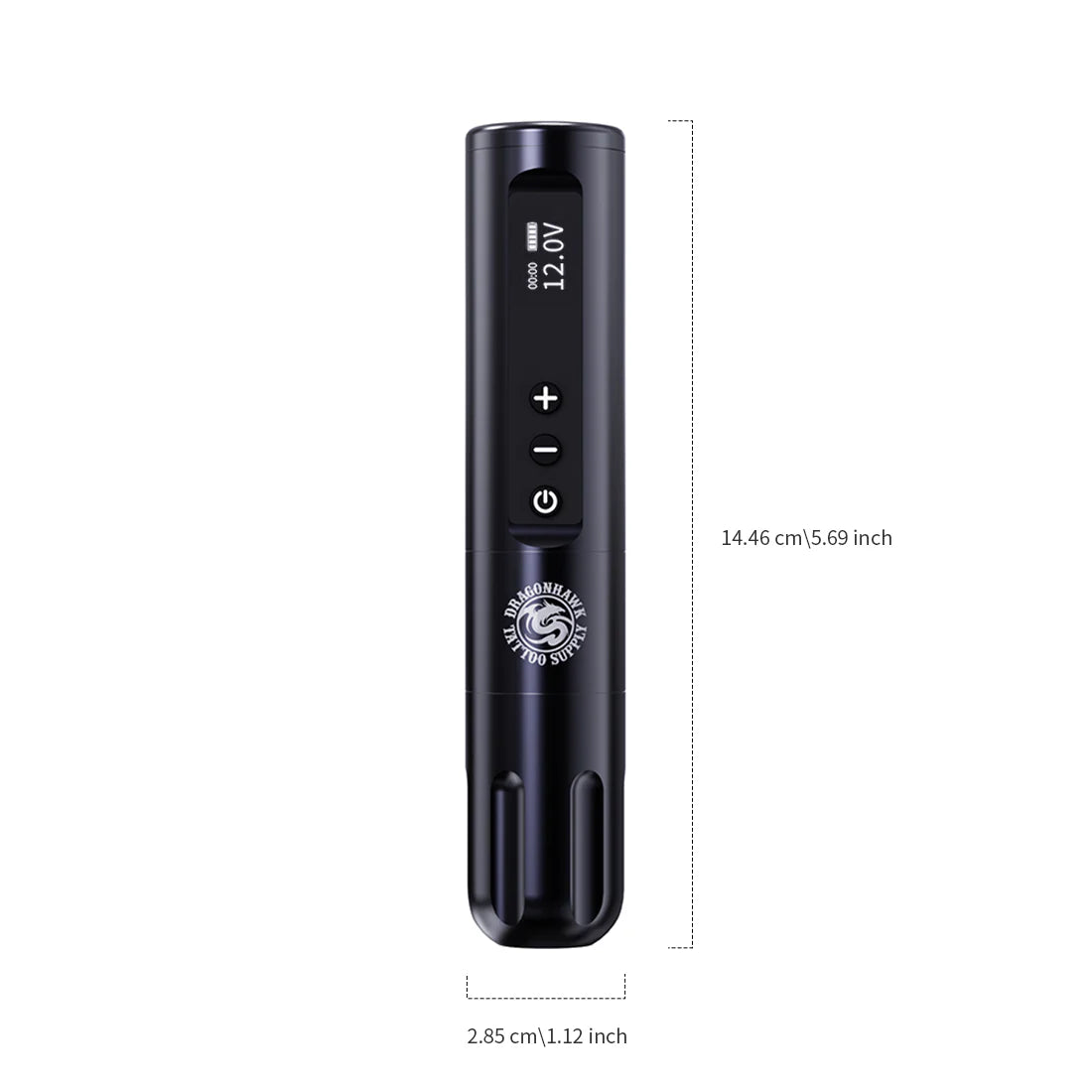 Wireless Dragonhawk X9 Tatuage Machine with 3.5 mm tour
