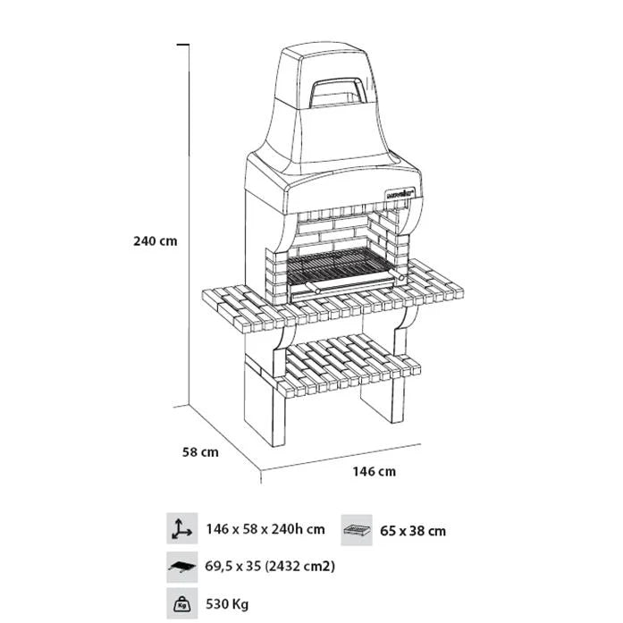 BAILÉN XL PLUS Barbecue