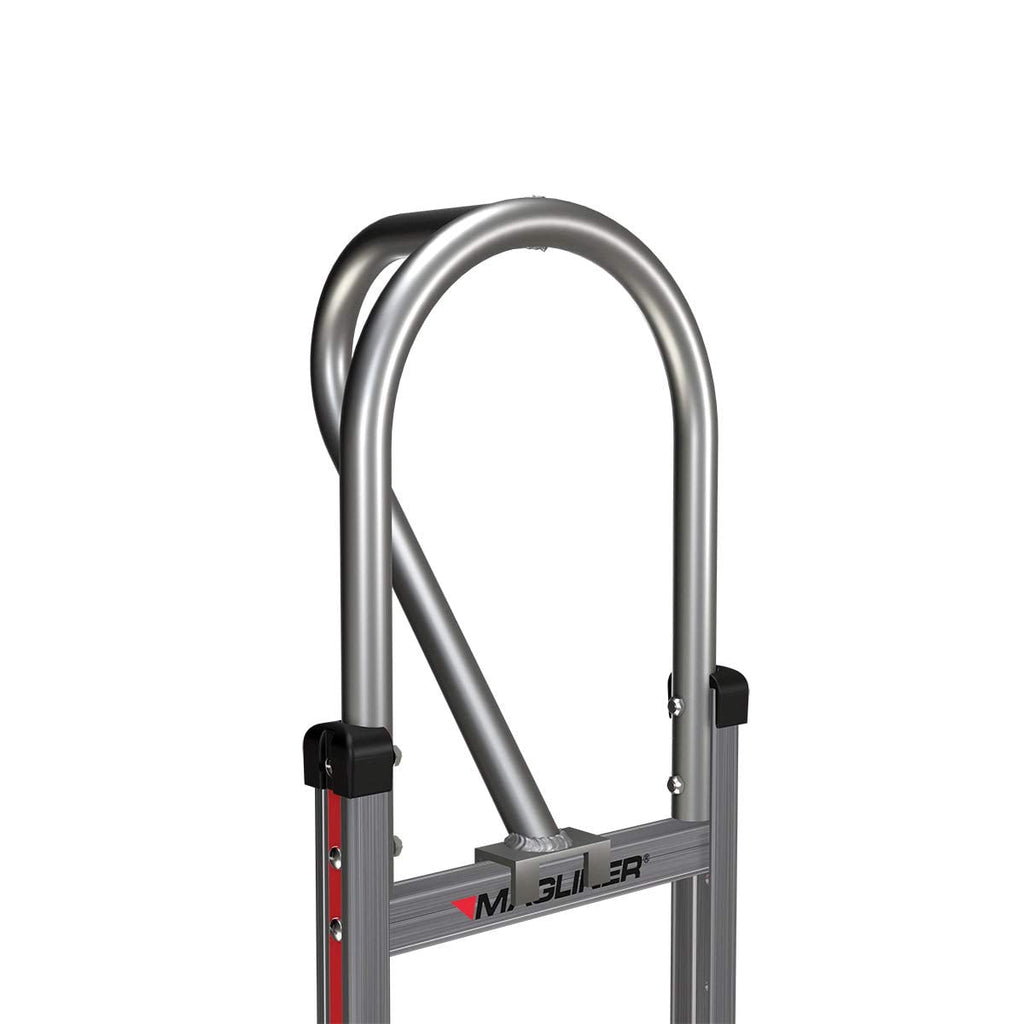 Magline HMK15AUA4 Aluminium Hand Carrier, Asa Vertical in loop, Pneumatic wheels, capacity of 500 lbs