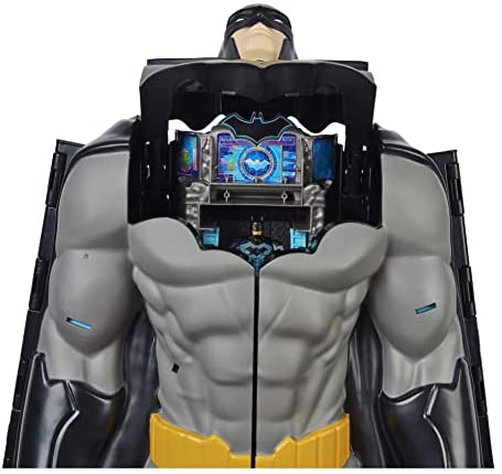 Batman, Bath-Tech Batcave - Transformable Giant Game Set with 4 "Batman Exclusive Figure and Accessories