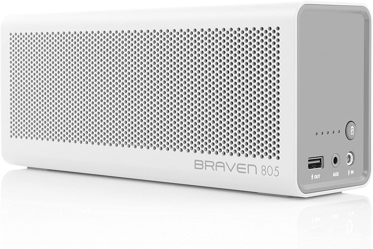 Portable Wireless Bluetooth loudspeaker 805 [18 Hours of Reproduction] with 4400 mAh Integrated External Battery