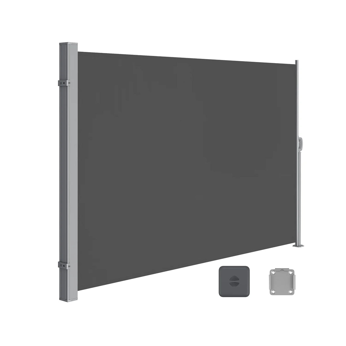 Extensive Lateral Toldo 160 x 450 cm Grey Antracite
