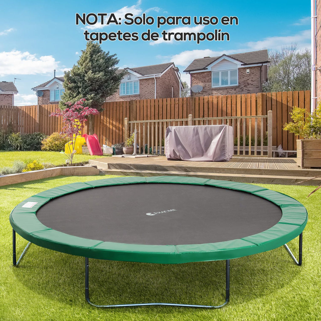 Covered Bore Bed Elastica Homcom Plastic Pe Ø366 Green
