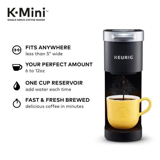 Keurig K-Mini coffee maker, for a cup, black
