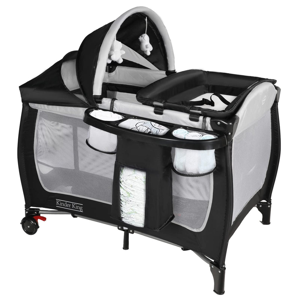Kinder King Adjustable Portable Cot