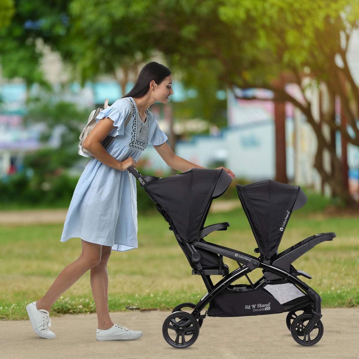 Baby Trend Stroller Harness Compartment