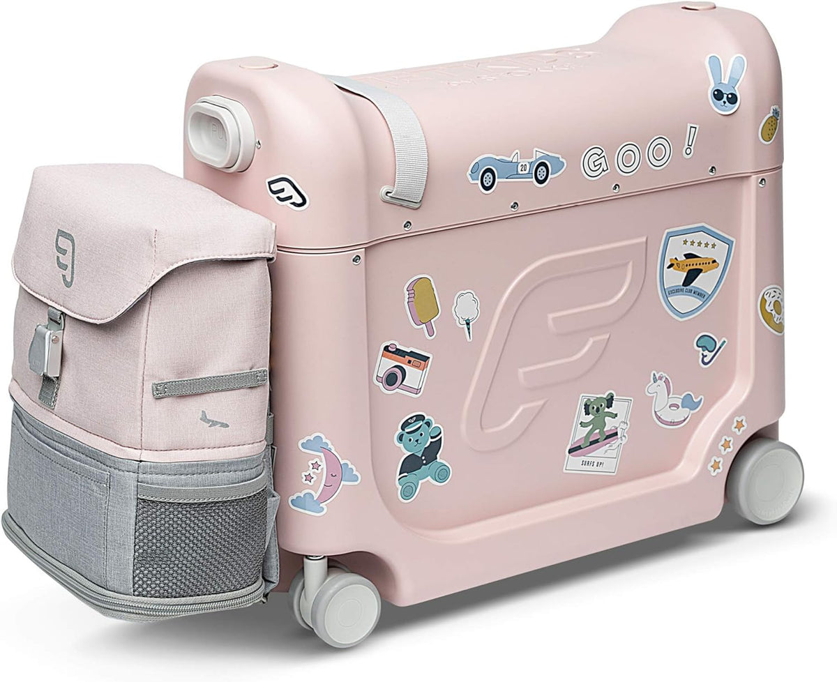 JetKids by Stokke Travel Bundle - Includes children's case for mounting with a flight bed + Crew backpack - Ideal for ages 3 to 7