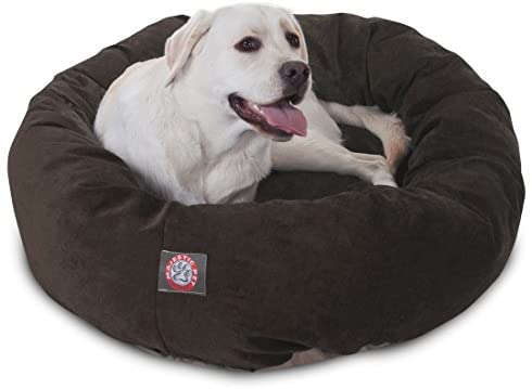Majestic Pet Villa Bed for Bagel Dogs - 124; Donut-shaped Calming Bed, Multiple Tongs and Colors