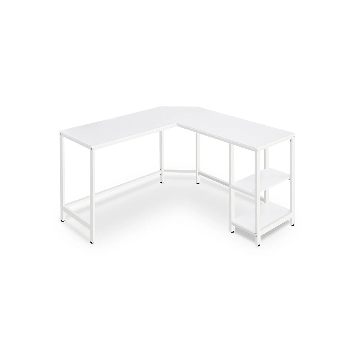 L-shaped corner computer desk with Games Stationers