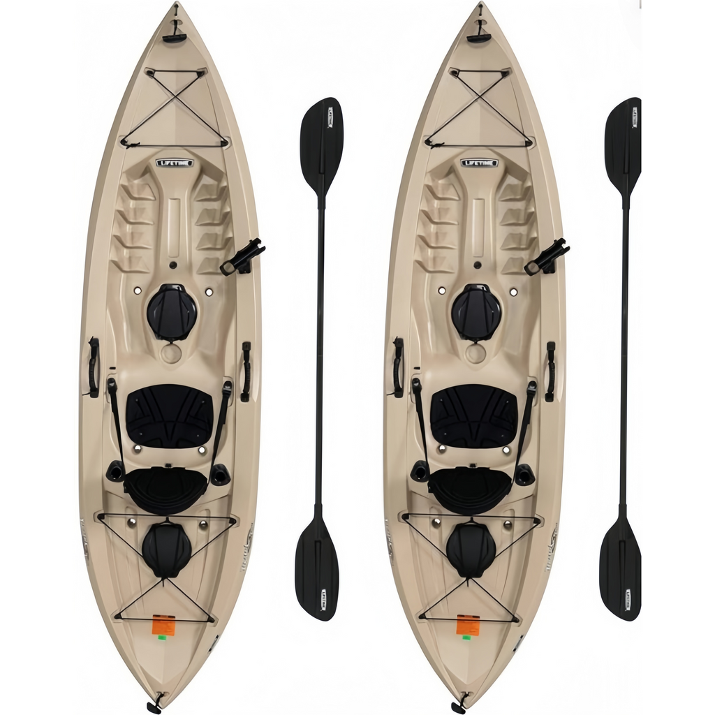 Lifetime 90806 Tamarack Angler 100 Kayak Fishing 2 Packages (Including Remos)