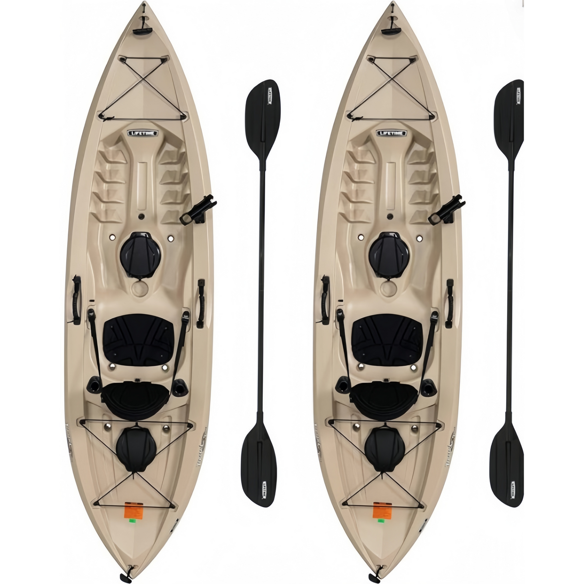 Lifetime 90806 Tamarack Angler 100 Kayak Fishing 2 Packages (Including Remos)