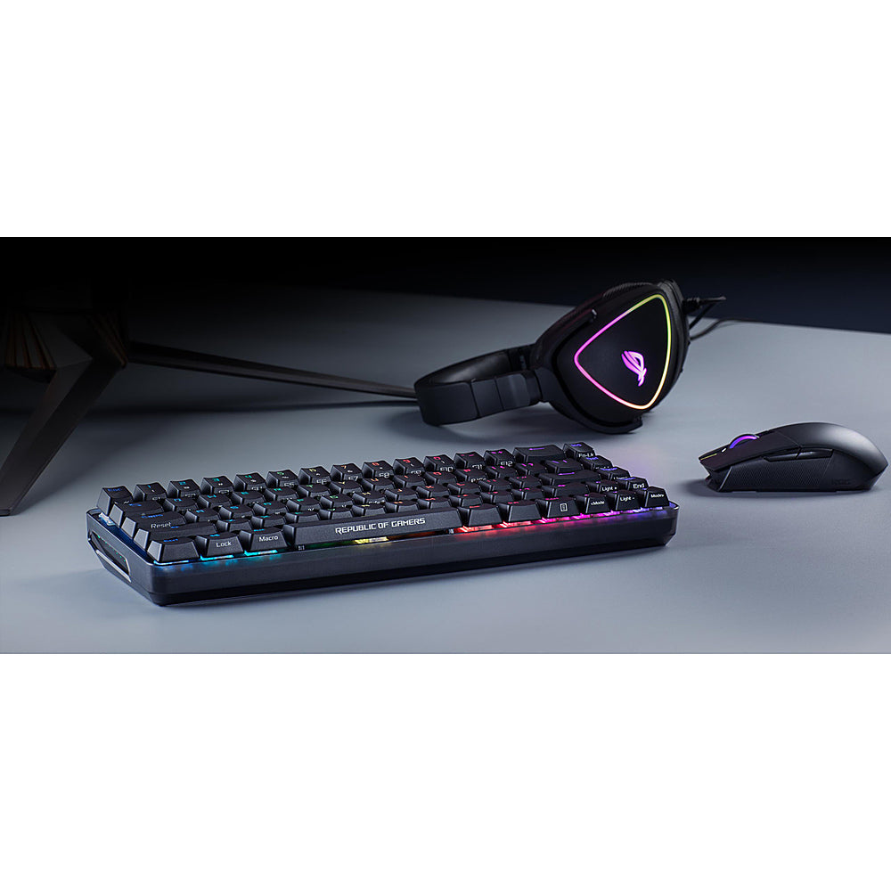 ASUS - Falchion NX Mechanical Keyboard for Wireless Games 65% - Black
