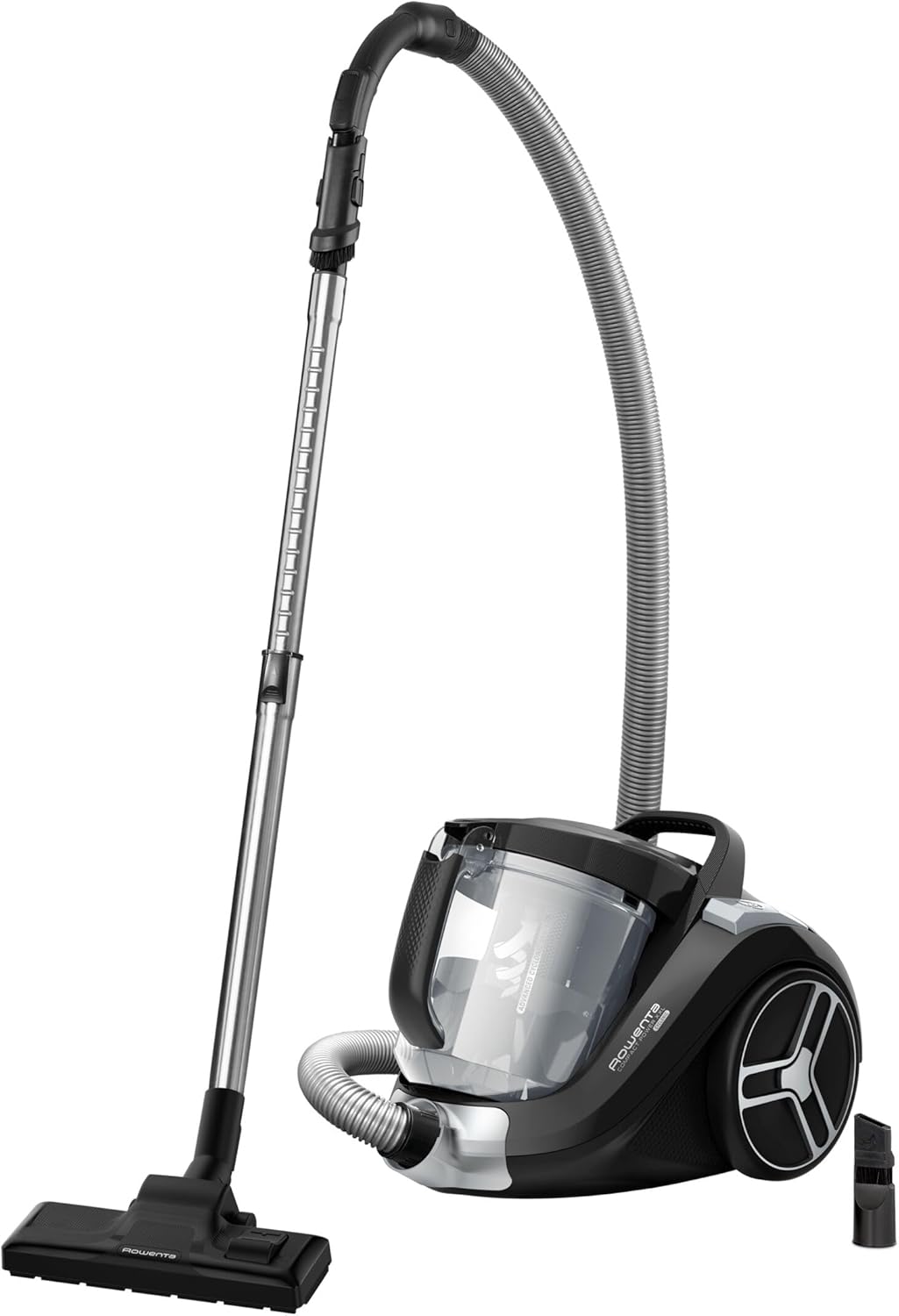 Rowenta Compact Power XXL Bag-free vacuum cleaner, 900W Energy-Efficient Motor, Advanced Cyclonic Filtration, 2.5L Large Extra Deposit, Compact, Classic Kit, RO4B23 Model