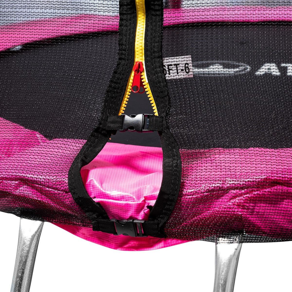 Children's Elastic Bed 185 Pink - Games and Children's Toys for Children in the Open Air