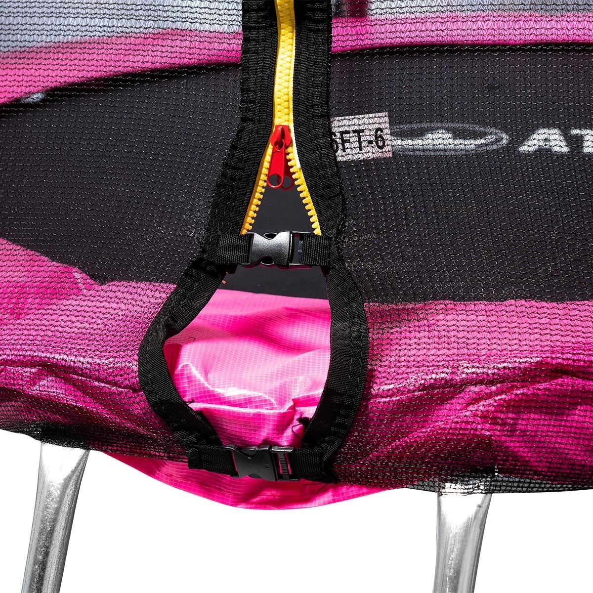 Children's Elastic Bed 185 Pink - Games and Children's Toys for Children in the Open Air